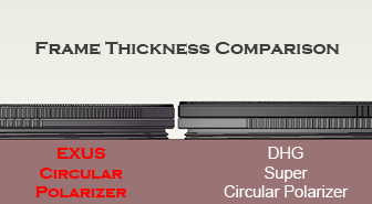 Exus Frame Thickness Comparison